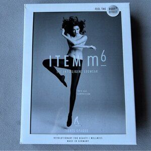 Item m6 ~ Tights Opaque ~ 100% Medi Compression ~ Size L2 Large ~ Marine ~ New